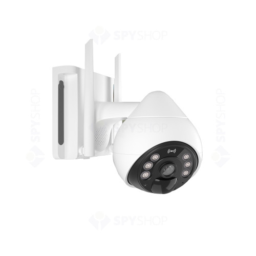 Camera supraveghere Wi-Fi VSTARCAM CB69, 3 MP, 3.6 mm, IR 15m, slot card, microfon si difuzor, acumulator, detectie miscare, PIR + panou solar
