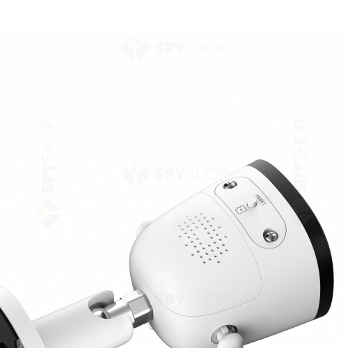 RESIGILAT - Camera supraveghere IP WiFi IMOU Full Color Bullet 2C IPC-F46FP, 4 MP, IR 30 m, 3.6 mm, microfon, sirena, spotlight, detectie umana, slot card