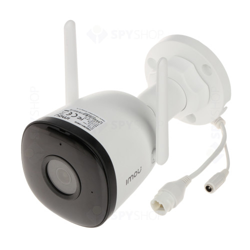 RESIGILAT - Camera supraveghere IP WiFi exterior Dahua IMOU Bullet 2C IPC-F22P, 2MP, IR 30 m, 2.8 mm, detectie umana, slot card, microfon