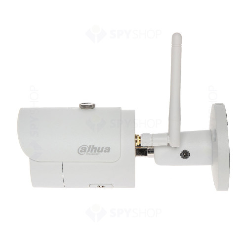 RESIGILAT - Camera supraveghere IP wireless Dahua IPC-HFW1435S-W-0280B-S2, 4 MP, IR 30 m, 2.8 mm, slot card