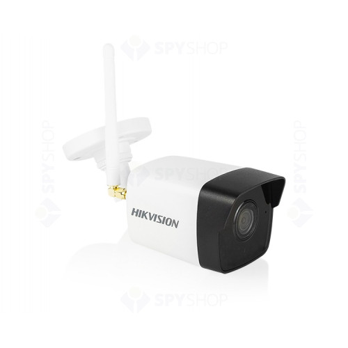 RESIGILAT - Camera supraveghere IP wireless Hikvision DS-2CV1021G0-IDW1, 2 MP, IR 30 m, 2.8 mm, microfon