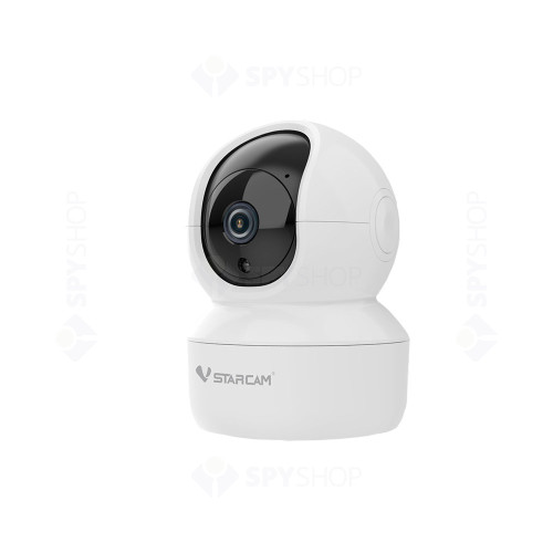 Camera supraveghere wireless WiFi PT Vstarcam CS28, 3 MP, IR 10 m, 4 mm, slot card, microfon, detectie miscare