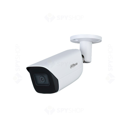 Camera supraveghere IP Dahua IPC-HFW3841E-AS-0360B-S2, PoE, 3.6 mm, 4K, IR 30m, microfon , slot card