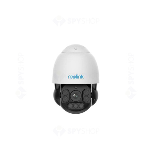 Camera supraveghere Speed Dome IP WiFi PTZ Reolink RLC-823A, 8 MP, IR 60 m, color noaptea 60 m, 2.7-13.5 mm, motorizat, detectie oamenivehicule slot card, microfon