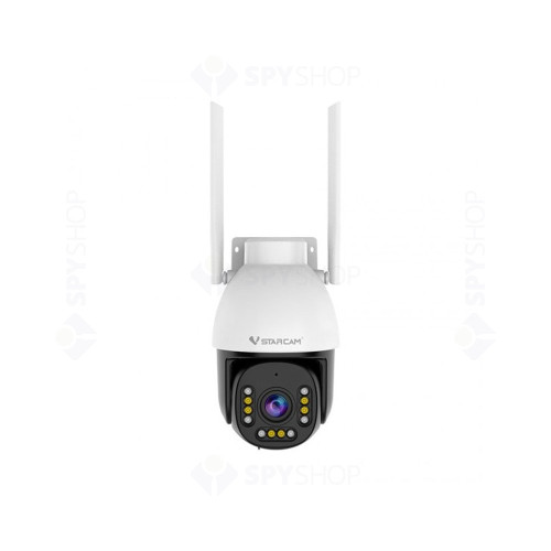 Camera supraveghere Speed Dome PT WiFi Vstarcam FullColor CS611Q-UV, 4 MP, lumina alba, microfon si difuzor, slot card, vizualizare de pe telefon