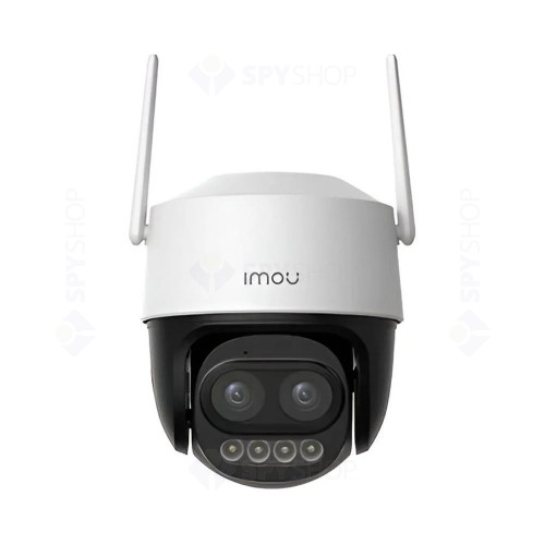 Camera supraveghere Wi-Fi IP Speed Dome IMOU Full Color Active Deterrence Cruiser Z, 5 MP, 2.8 - 12 mm, detectie om/vehicul, slot card, sirena, microfon si difuzor, spotlight, vizualizare de pe telefon, auto tracking