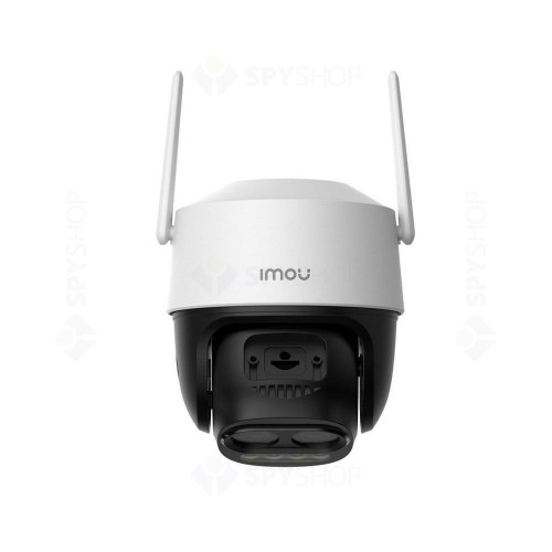 Camera supraveghere Wi-Fi IP Speed Dome IMOU Full Color Active Deterrence Cruiser Z, 5 MP, 2.8 - 12 mm, detectie om/vehicul, slot card, sirena, microfon si difuzor, spotlight, vizualizare de pe telefon, auto tracking