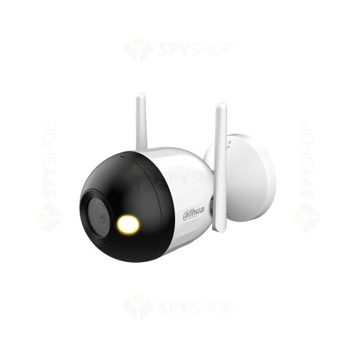 Camera supraveghere wireless IP WiFi Dahua Full Color F4C-LED, 4 MP, 2.8 mm, lumina alba 30 m, microfon, slot card
