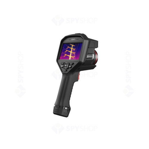 Camera termografica HikMicro G41, WiFi, Bluetooth, 64GB, pointer laser, telemetru laser, alarma, lanterna LED