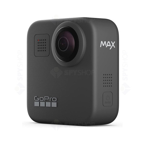 Camera video pentru sportivi GoPro Max 360, 6K, WiFi, GPS, 6 microfoane