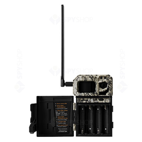 Camera video pentru vanatoare SpyPoint Link-Micro-LTE, 10 MP, IR 24 m, GSM 4G LTE