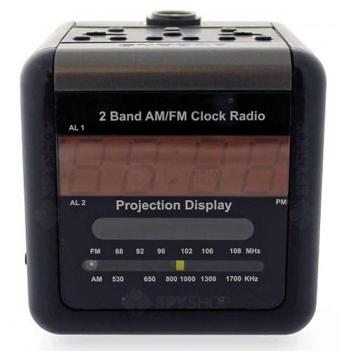 Microcamera ip wireless ascunsa in ceas cu radio