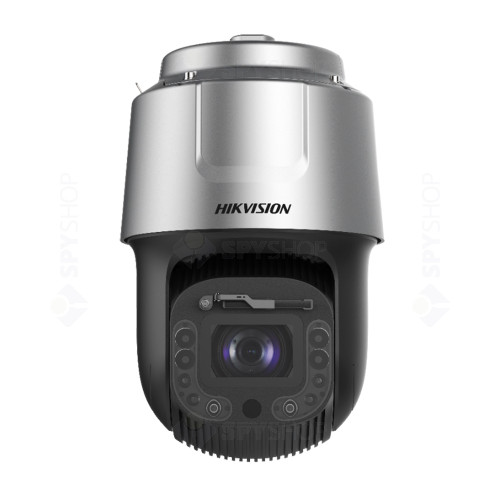 Camera supravegehre IP Speed Dome PTZ Hikvision DarkFighter DS-2DF9C435IHS-DLW(T2), 4 MP, IR 500 m, slot card, detectie vehicule