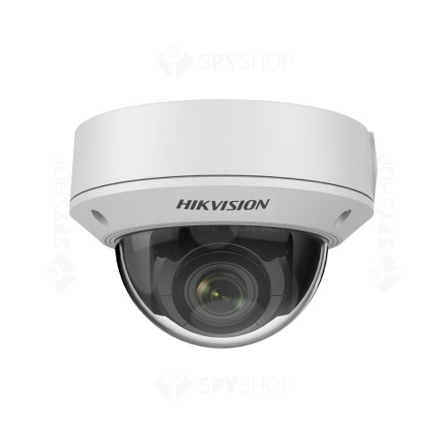 Camera supraveghere IP Dome Hikvision DS-2CD1753G0-IZ, 5 MP, IR 30 m, 2.8 - 12 mm, motorizat, slot card, PoE
