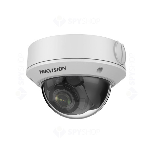 Camera supraveghere IP Dome Hikvision DS-2CD1753G0-IZ, 5 MP, IR 30 m, 2.8 - 12 mm, motorizat, slot card, PoE