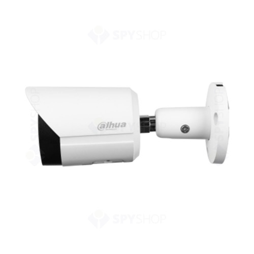 Camera supraveghere exterior IP Dahua Wiz Sense IPC-HFW2841S-S-0280B, 8 MP, 2.8 mm, IR 30 m, PoE, slot card