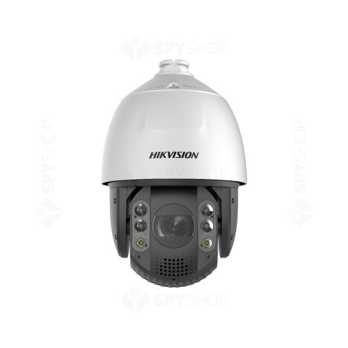 Camera supraveghere IP PTZ Speed Dome Hikvision Acusense DS-2DE7A432IW-AEB5, 4 MP, IR 200 m, 5.9 - 188.8 mm, motorizat, 32x, slot card, PoE