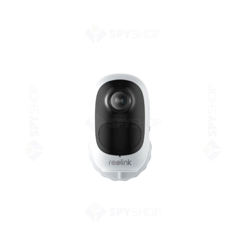 Camera supraveghere wireless WiFi Reolink Argus 2E-V2, 2 MP, IR 10 m, PIR, 5200 mAh, slot card, microfon, sirena