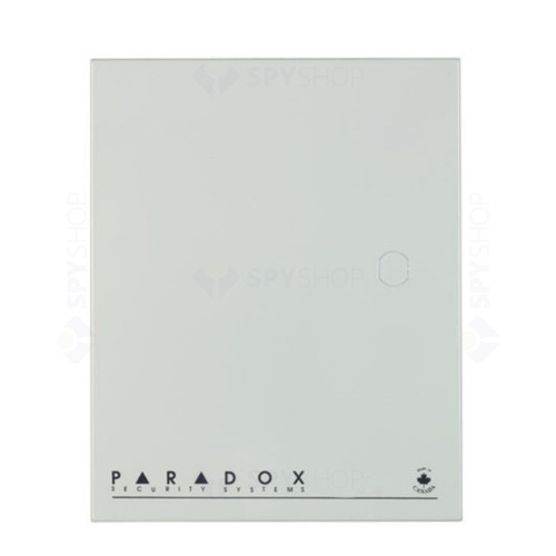 Kit alarma antiefractie Paradox Spectra SP6000+K636, 2 partitii, 8-32 zone, 32 utilizatori, cutie cu traf
