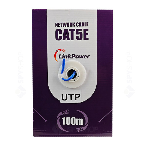 Cablu UTP CAT5E Cupru LinkPower LINK-UTP-100, pret/100 m