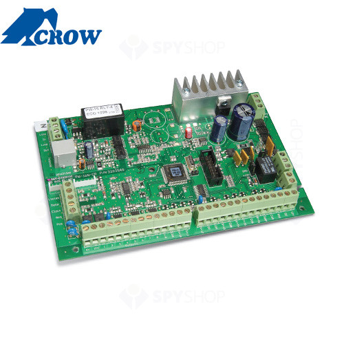Centrala alarma antiefractie Crow Power Wave 16 LCD 