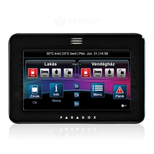Centrala alarma antiefractie Paradox Spectra SP 6000+TM50 Touchscreen