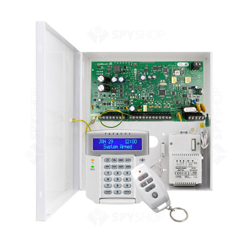 Centrala alarma antiefractie wireless Paradox Magellan MG 5050+K32LCD+REM25