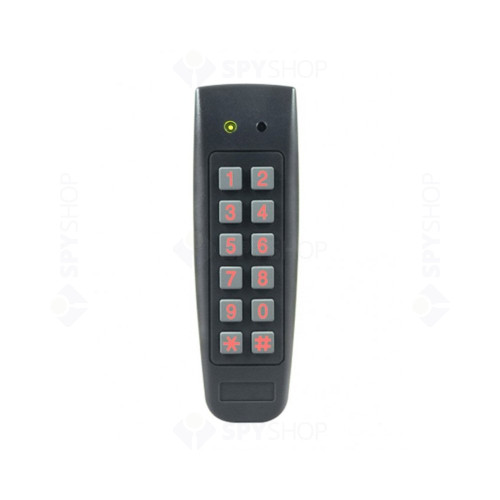 Controler stand alone pentru interior sau exterior ROSSLARE AC-F44, 500 utilizatori, 2 intrari, PIN/cartela