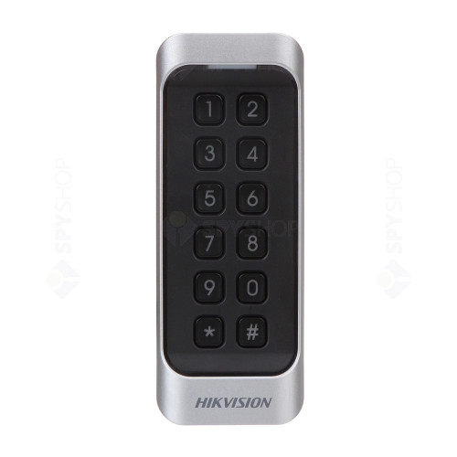 Cititor de proximitate RFID cu tastatura Hikvision DS-K1107AEK, EM, 125KHz, tamper