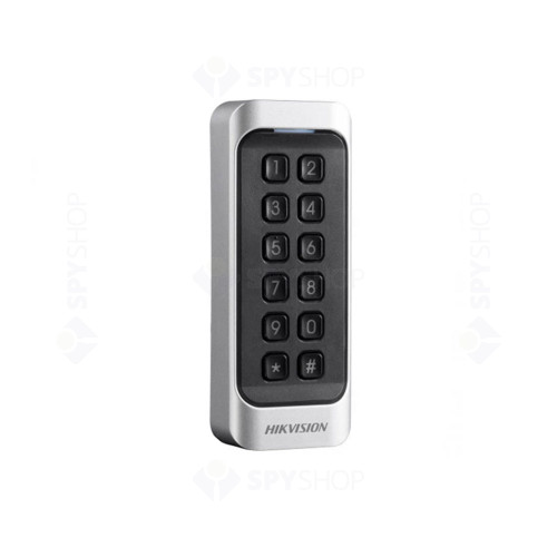 Cititor de proximitate RFID cu tastatura Hikvision DS-K1107EK, EM, PIN/card, 125 KHz, interior/exterior