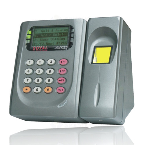 Cititor de proximitate biometric Soyal AR 821EFBI-900MT, 125 KHz, 2250-4500 utilizatori
