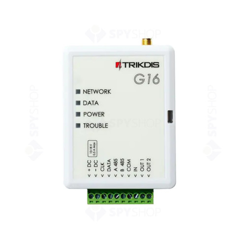 Comunicator GSM 2G Trikdis G16, 60 mesaje, 1 intrari-2 iesiri