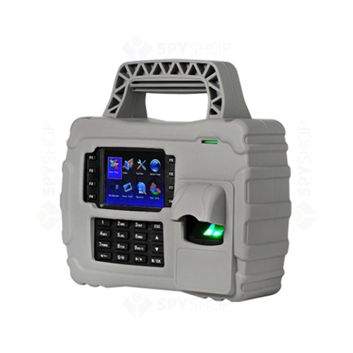Controler de acces biometric  portabil ZKTeco TA-S922ZMM-G1, 3.5 inch, parola, 5.000 amprente, 30.000 carduri, 200.000 evenimente