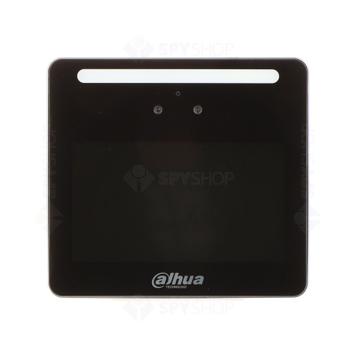 Controler de acces facial IP Dahua ASA3213G-MW, ecran tactil 4.5 inch, cod PIN / card / facial, 1.500 utilizatori, 150.000 evenimente, tampe