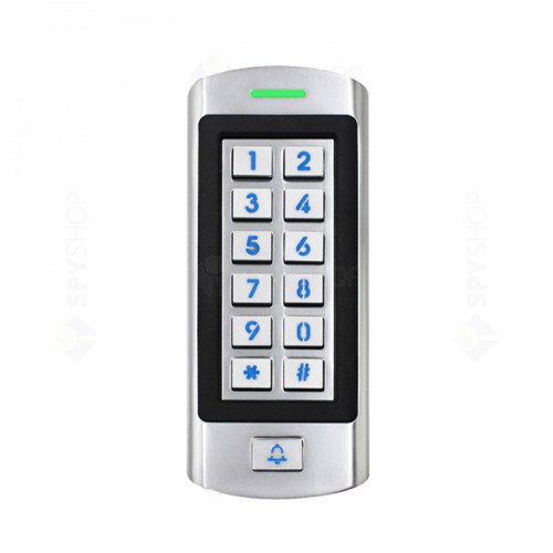 Controler de acces standalone cu tastatura K10-EM, NO/COM/NC, card, cod PIN, 1000 utilizatori, EM, 125 KHz, aparent