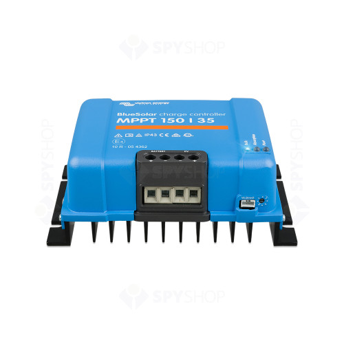 Controler pentru incarcare acumulatori sisteme fotovoltaice MPPT Victron BlueSolar SCC020035000, 12/24/48 V, 35 A