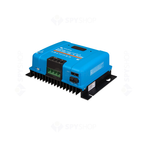 Controler pentru incarcare acumulatori sisteme fotovoltaice MPPT Victron SmartSolar SCC125110411, 12/24/48V, 100A, 250V, VE.Can, bluetooth, conectori TR