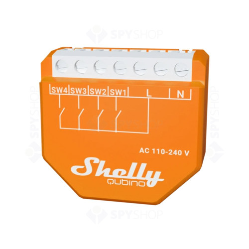 Controller smart Z-Wave Shelly Qubino Wave i4