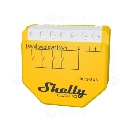 Controller smart Z-Wave Shelly Qubino Wave i4 DC