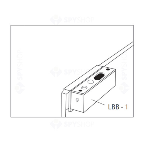 Cutie kraft standard pentru bolt electromagnetic ZKTeco ACC-ECO-LBB-01
