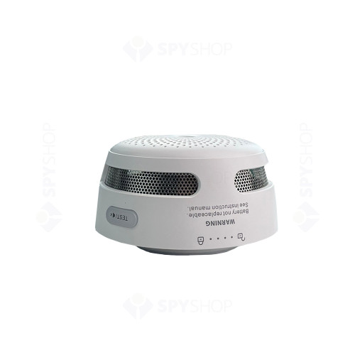 Detector de fum interconectabil standalone cu sirena X-Sense XS01-W, 868 MHz, 85 dB, autonomie 10 ani