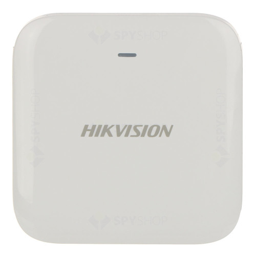 Detector de inundatie wireless Hikvision AX PRO DS-PDWL-E-WE, autonomie 3 ani, 868 MHz, RF 1200 m