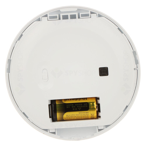 Detector de miscare wireless PIR Hikvision AX PRO DS-PDCL12-EG2-WE, 12 m, 360 grade, 172 zone, creep zone, 868 MHz, RF 1600 m