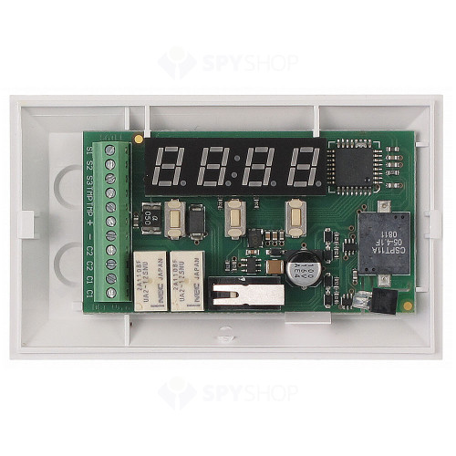 Detector de temperatura cu prag fix/schimbare rapida Satel TD-1, senzor intern/extern, -35/+60 grade C, 2 iesiri