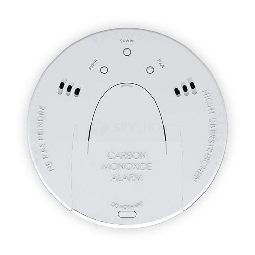 Detector monoxid de carbon Pyronix, wireless, SSI, 85 dBA