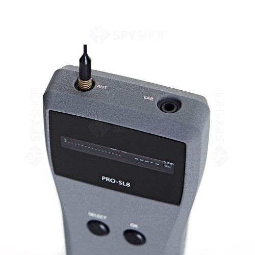 Detector RF compact JJN Digital PRO-SL8, 0-8 GHz, 10 m, 6 ore