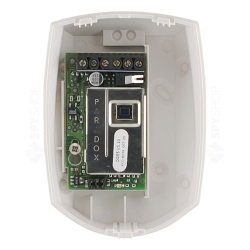 Detector de miscare digital dual PIR Paradox Digigard DG55+, 12 m, 110 grade, Digital Shield