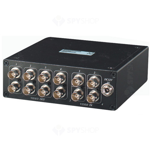 Distribuitor si amplificator video SC&T CD 408A-2