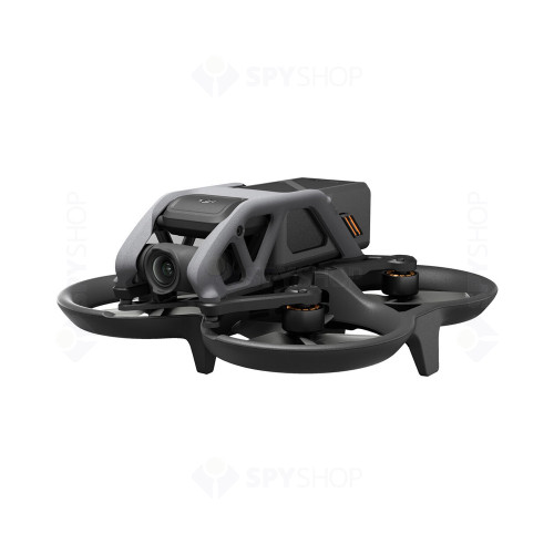 Drona DJI Avata Explorer Combo CP.FP.00000116.01, 4K, autonomie 18 min, viteza maxima 27m/s, distanta zbor 11.6 km, 2420 mAh, slot card