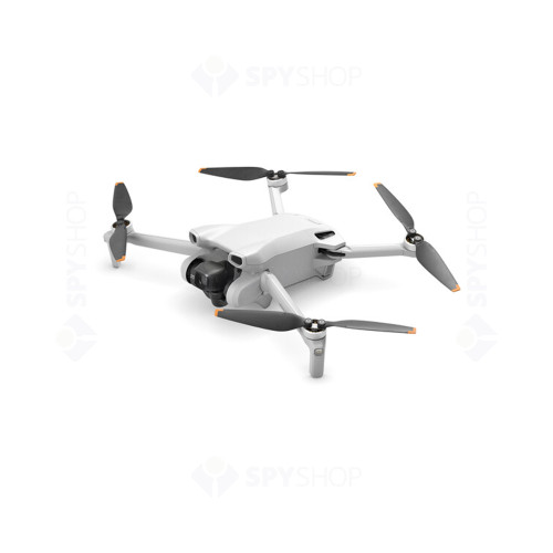 Drona Dji Mini 3 So fly CP.MA.00000613.01, 4K, autonomie 38 min, viteza max 16 m/s, distanta zbor 10 km, 5200 mAh, detectie obstacole + Smart Controller